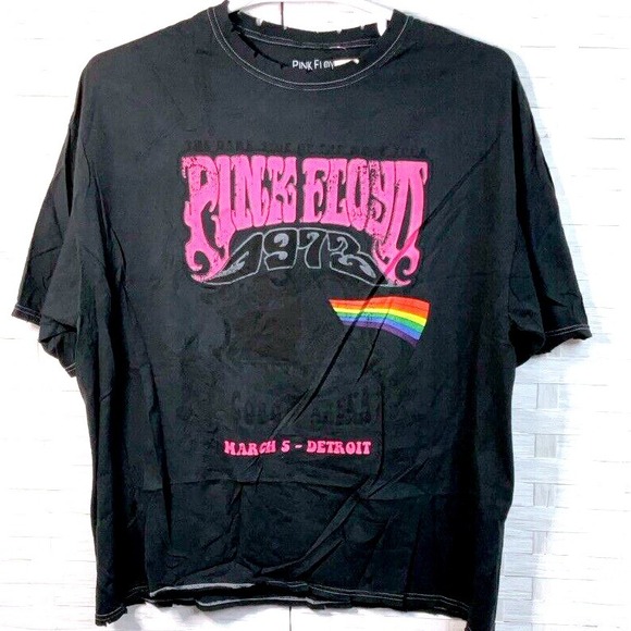 Pink‎ Floyd Black Graphic T-Shirt Size XL NWT - Picture 1 of 2